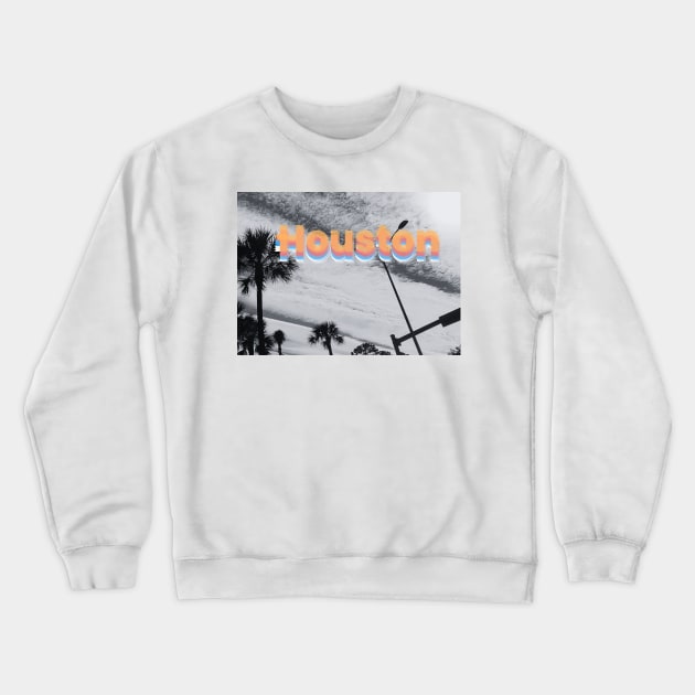 Houston River Oaks Crewneck Sweatshirt by Space City Nicoya